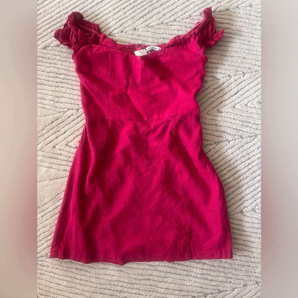 Abercrombie Linen Mini Dress